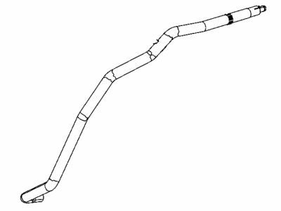 2011 Chrysler 200 Brake Booster Vacuum Hose - 4581516AA