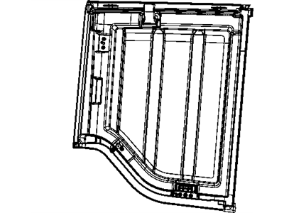 Mopar 1CM51RXFAD Panel-TARGA Top