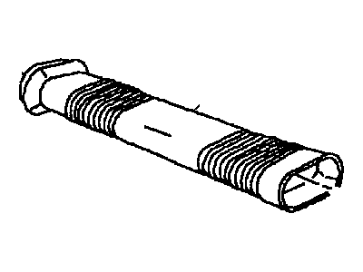 Mopar 53030304 Engine Air Intake Hose Front