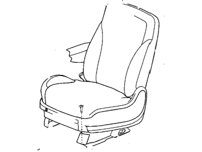 2004 Chrysler Pacifica Seat Cover - 1AQ261DVAA