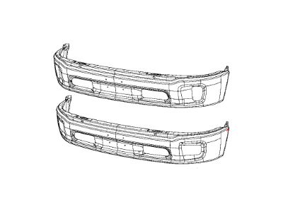 Mopar 68160857AA Front Bumper