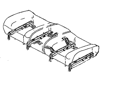 Mopar 5012486AA ADJUSTER-Manual Seat