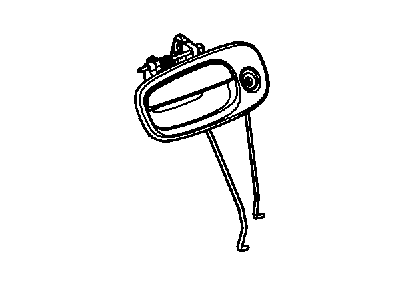 Mopar 4816138AA Link-Door Latch