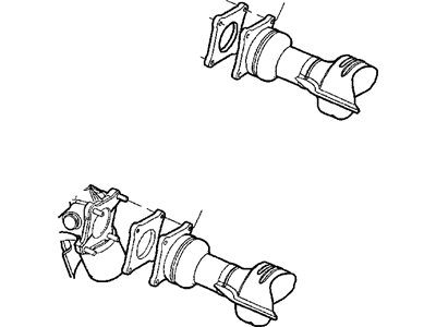 2002 Dodge Neon Catalytic Converter - 5278126AH