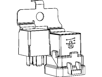 Mopar 68048069AB Relay