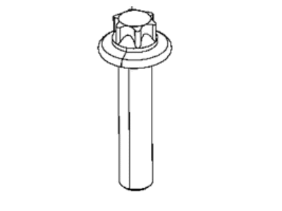 Mopar 6511583AA Bolt-HEXAGON Head