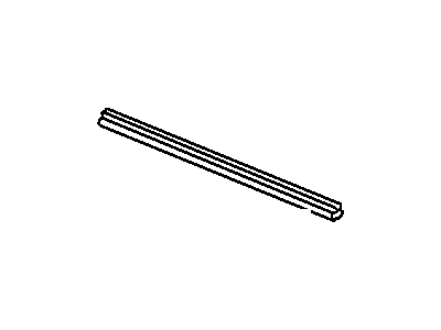 Mopar 55135889AB WEATHERSTRIP Rear Door Bel