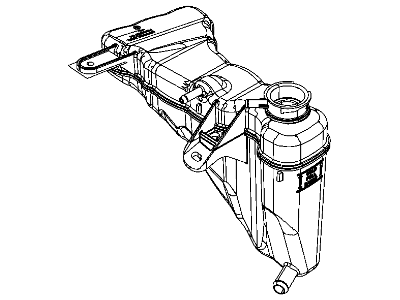 Mopar 68237637AA Bottle-COOLANT Recovery