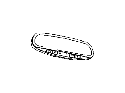 Mopar 55156726AC Inside Rear View Mirror