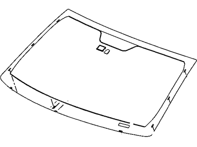 Mopar 55394160AB Windshield