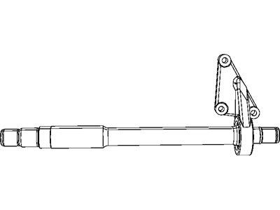 Mopar 68066178AA Intermediate Shaft