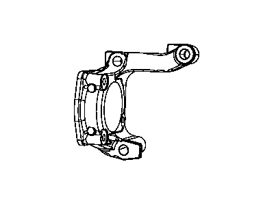 Mopar 68078555AA Bracket-Drive Shaft Center Bearing