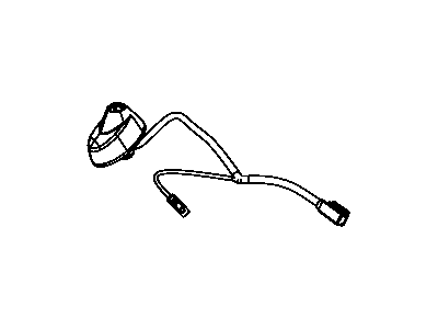 Mopar 5064252AC Antenna-Base Cable And Bracket