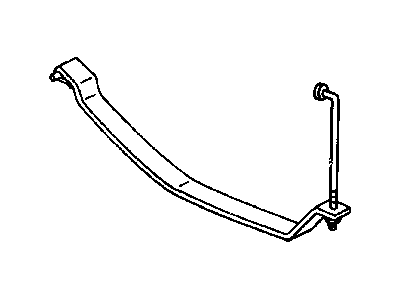 Mopar 52100130 Bolt-Fuel Tank Strap