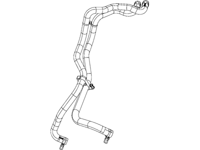 Mopar 55056590AD Hose-Heater Supply And Return