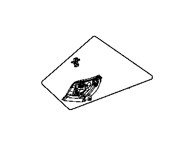 Mopar 4389744AB Panel-TAILLAMP Mounting