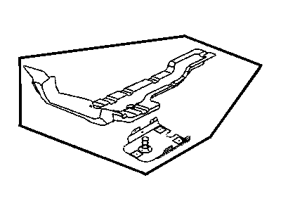 Mopar 55362388AA Panel-UNDERBODY Front