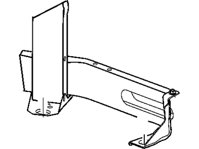 Mopar 55057093AA Bracket-A/C CONDENSER