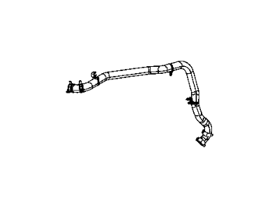 Mopar 5006616AH Hose-Power Steering Reservoir