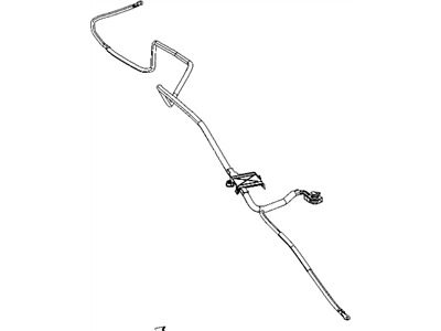 Mopar 4607677AB Battery Positive Wiring