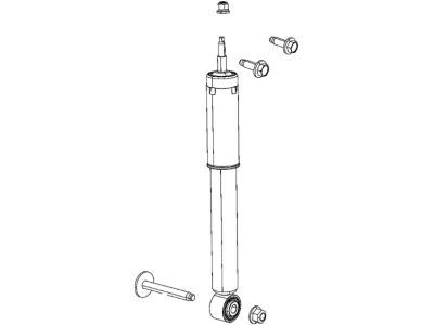 2021 Chrysler Voyager Shock Absorber - 68521556AA
