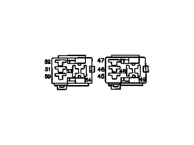 Mopar 4608650AB Mini Relay