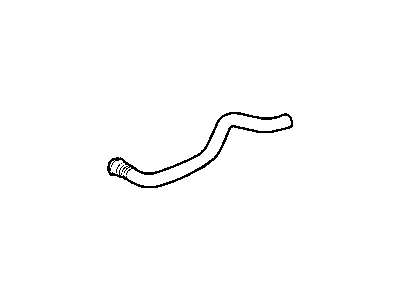 Mopar 5099546AA Hose-Intermediate Piece To Heat