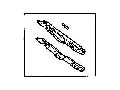 Mopar 4860194AB CROSSMEMBER-Radiator