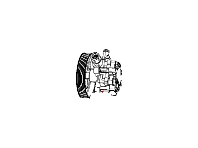 Mopar 5151016AB Power Steering Pump