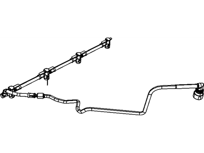 Mopar 68027520AA Tube-Fuel Return