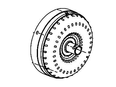 2007 Dodge Avenger Torque Converter - 68003520