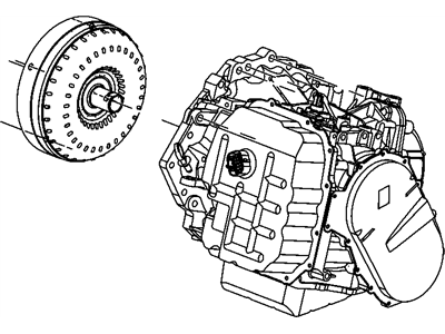 Mopar R8037280AC 62TE Tran-With Torque Converter