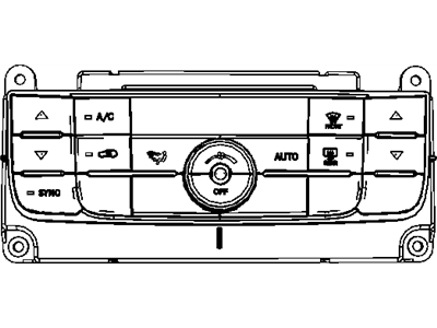 Mopar 68088062AO Air Conditioner And Heater Control