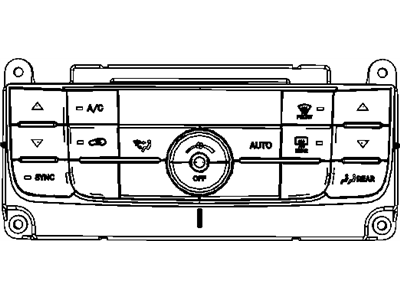 Mopar 55111925AO Air Conditioner And Heater Control