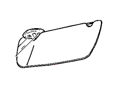 Mopar ZC37BD1AC Visor