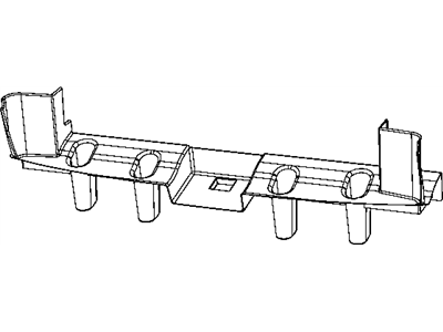 Mopar 68223477AA BAFFLE-Air Inlet