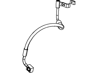 2009 Jeep Wrangler Brake Line - 52060044AG