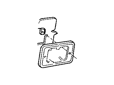 Mopar 55216070 ASHTRAY Trim Panel