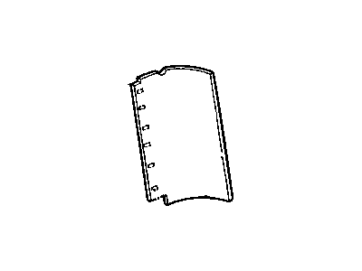 Mopar 5GD57RK5AB Panel-Rear Corner