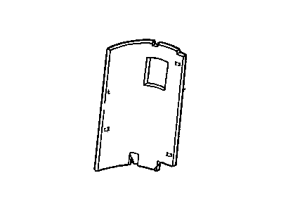 Mopar 5GD52RK5AB Panel-Rear Corner