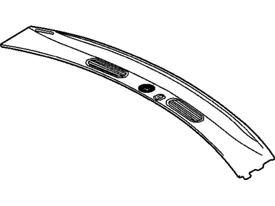 Mopar PV81MX4AB Cover-Instrument Panel