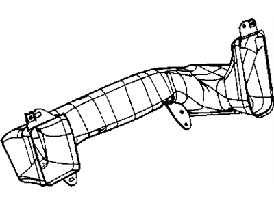 Mopar 5019391AA Duct-A/C And Heater