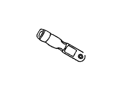 Mopar 4848719AB Buckle Half Seat Belt