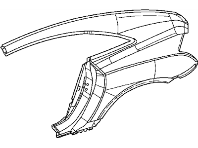 Mopar 5166769AA Panel-Body Side Aperture