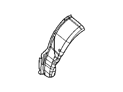 Mopar 5099628AA WHEEL/HOUSE-Rear Outer