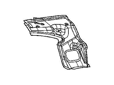 Mopar 5101325AA Panel-C Pillar Outer