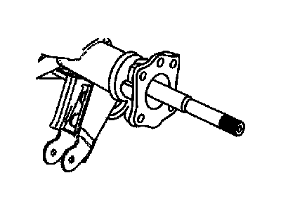 2005 Jeep Grand Cherokee Axle Shaft - 52114374AA