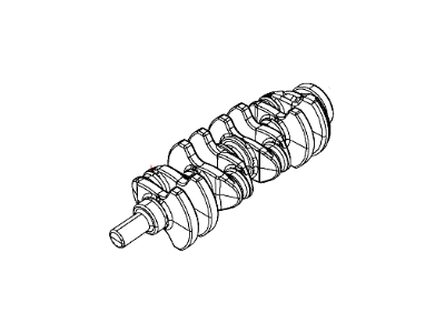 2013 Dodge Dart Crankshaft - 68165792AA