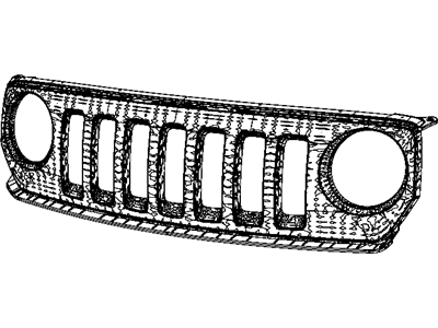 2013 Jeep Patriot Grille - 68091526AA