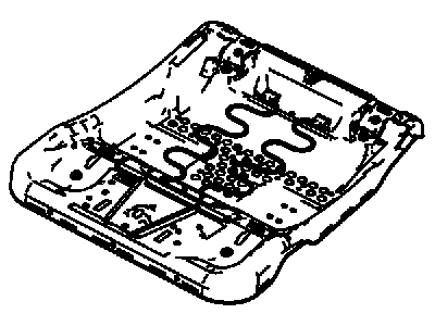 Mopar 4610165AB Frame-Front Seat Cushion